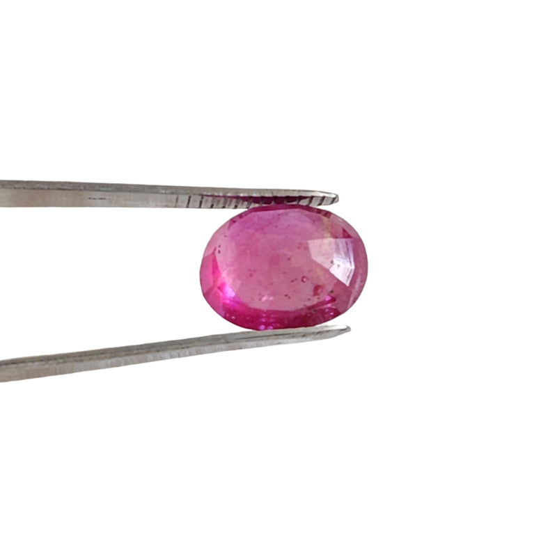 Ruby (Manik) Gemstone - 7.14 ct