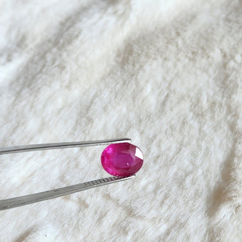Ruby (Manik) Gemstone - 4.77 ct