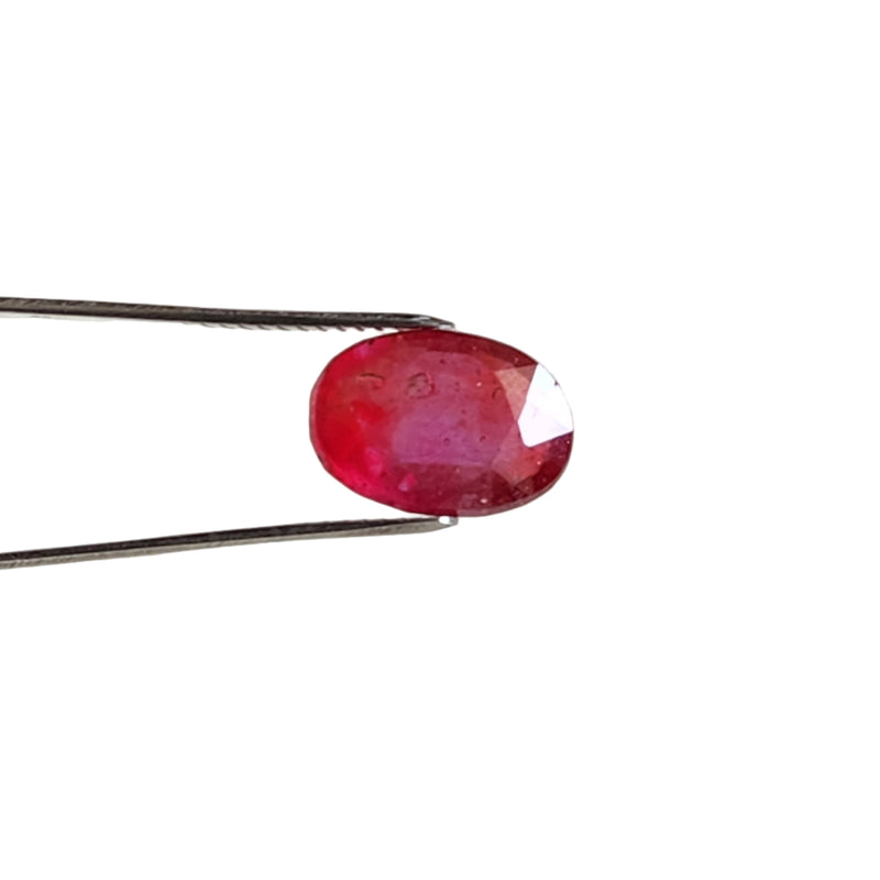 Ruby (Manik) Gemstone - 6.27 ct