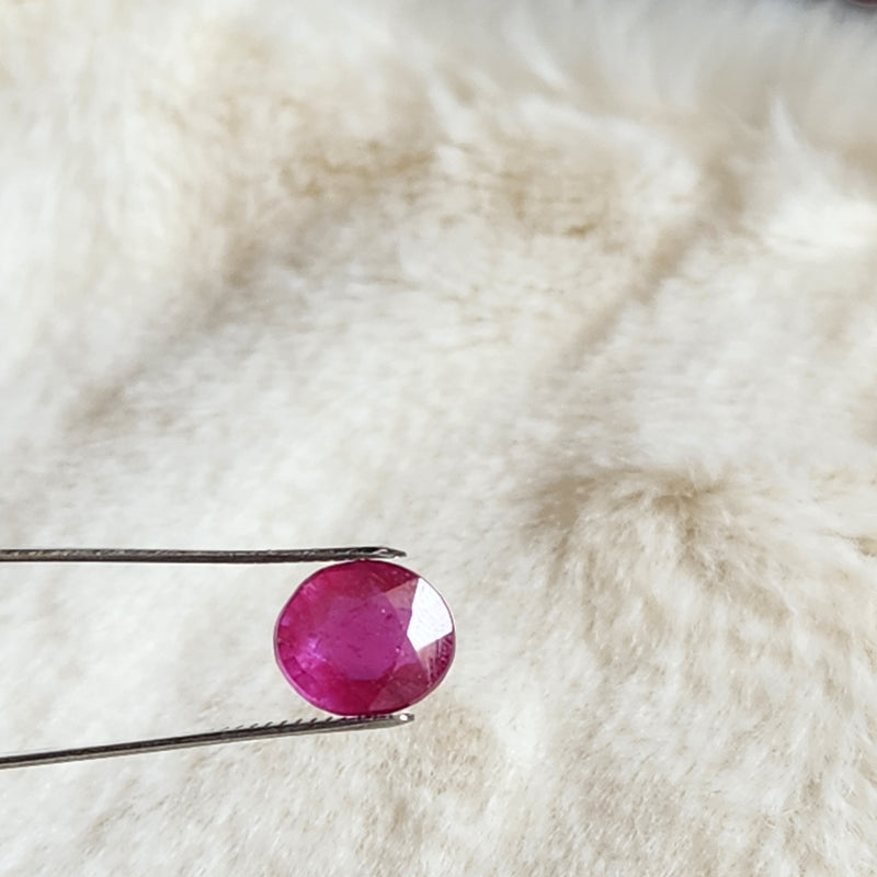 Ruby (Manik) Gemstone - 6.05 ct