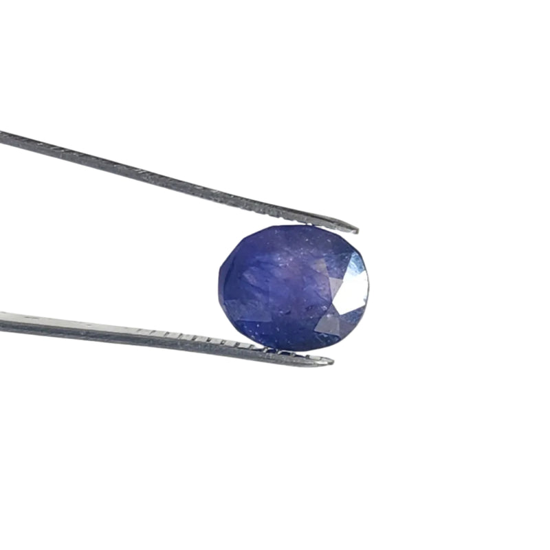 Blue Sapphire Neelam Gemstone from Bangkok - 4.46 Carats