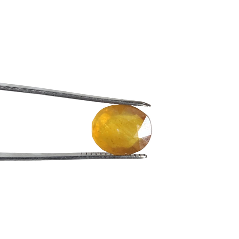 Yellow Sapphire Gemstone from Bangkok - 6.32 Ct