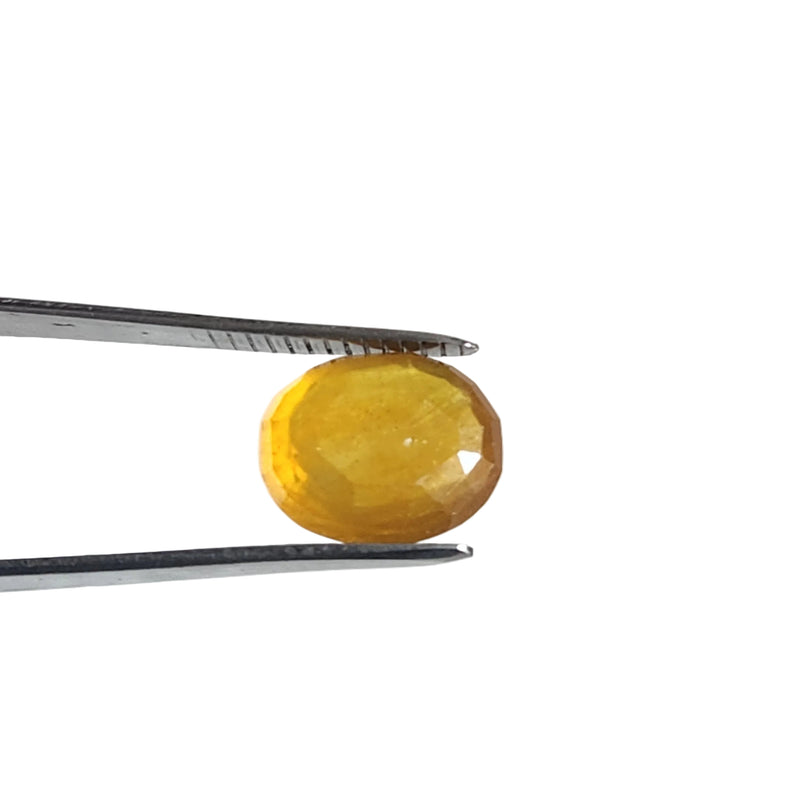 Yellow Sapphire Gemstone from Bangkok - 6.32 Ct
