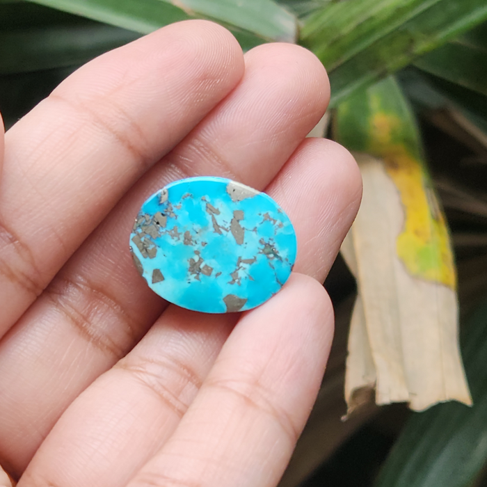 Irani Firoza Turquoise Stone-16.10 Carat