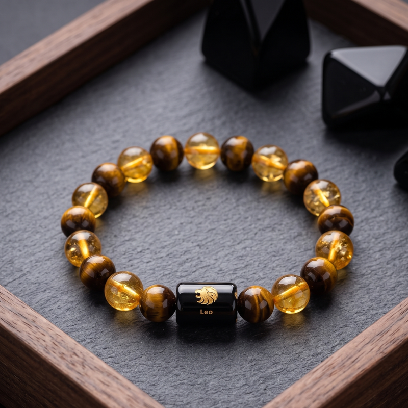 Leo Zodiac Sign Bracelet