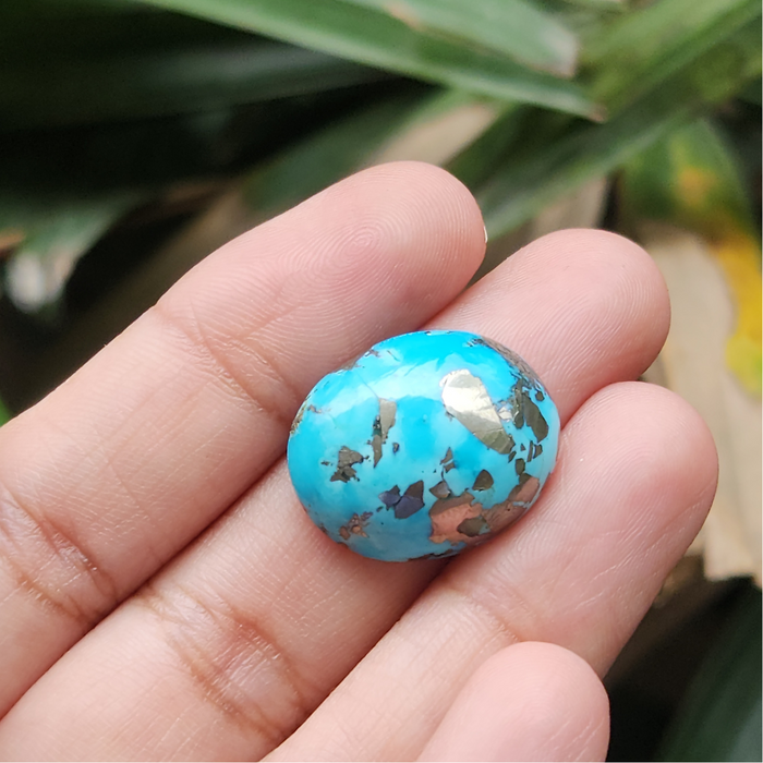 Irani Firoza Turquoise Stone-16.10 Carat