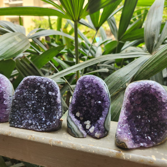 Amethyst Standing  Cluster from Uruguay (AAA)