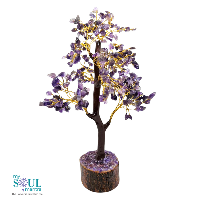 Energised Amethyst Crystal Tree