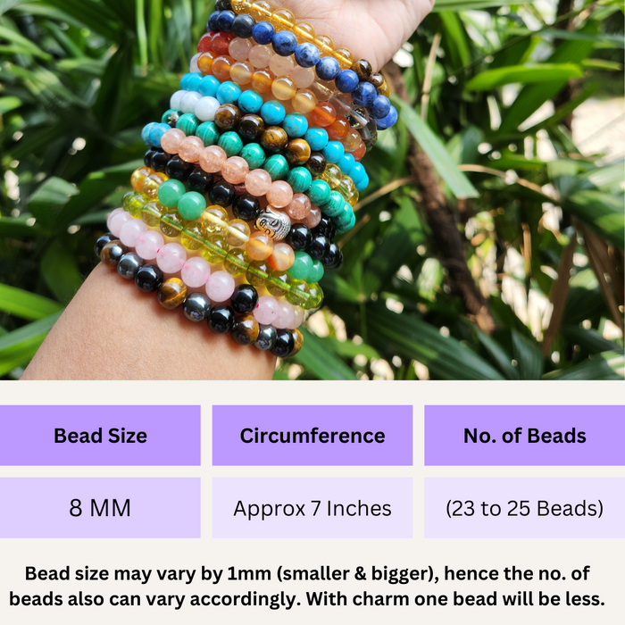 Certified & Energised Rutilated Bracelet Online for High Protection & Prevention from Psychic Attacks