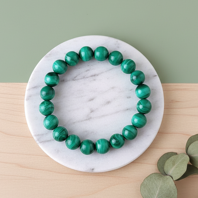 Malachite Bracelet for transformation