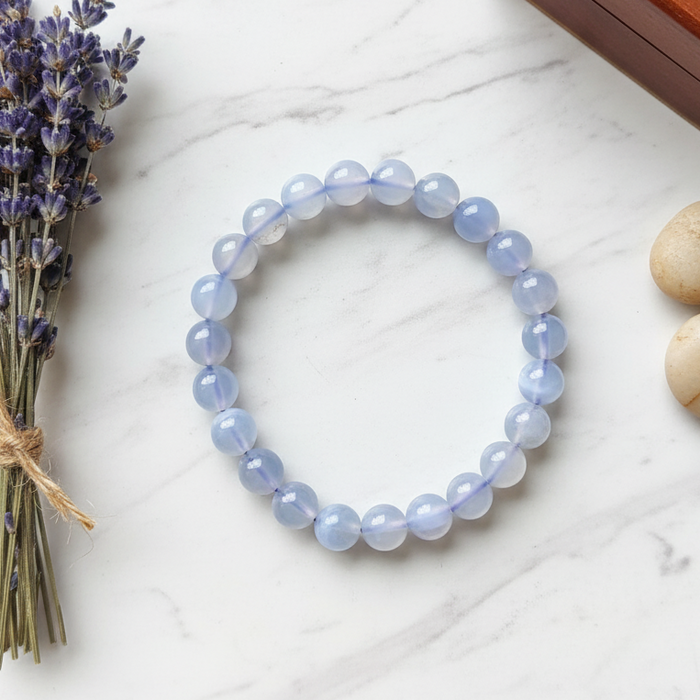 Blue Lace Agate Bracelet