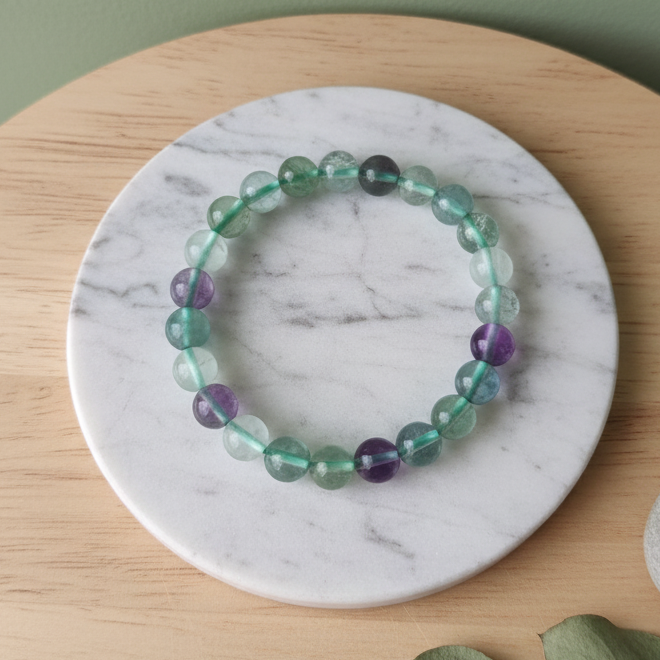 Green Fluorite Bracelet