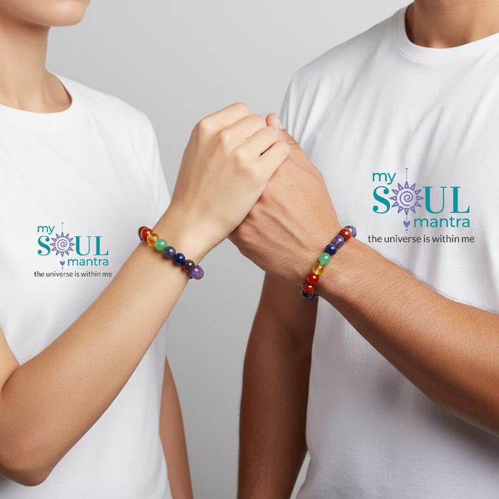 Seven Chakra Healing Bracelet