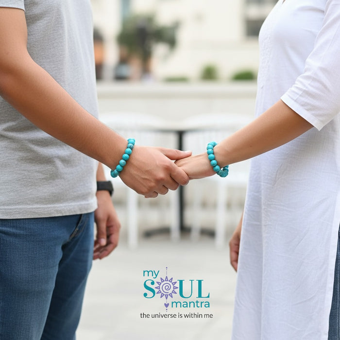 African Turquoise Firoza Bracelet