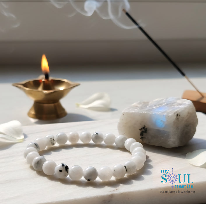 Rainbow Moonstone Bracelet