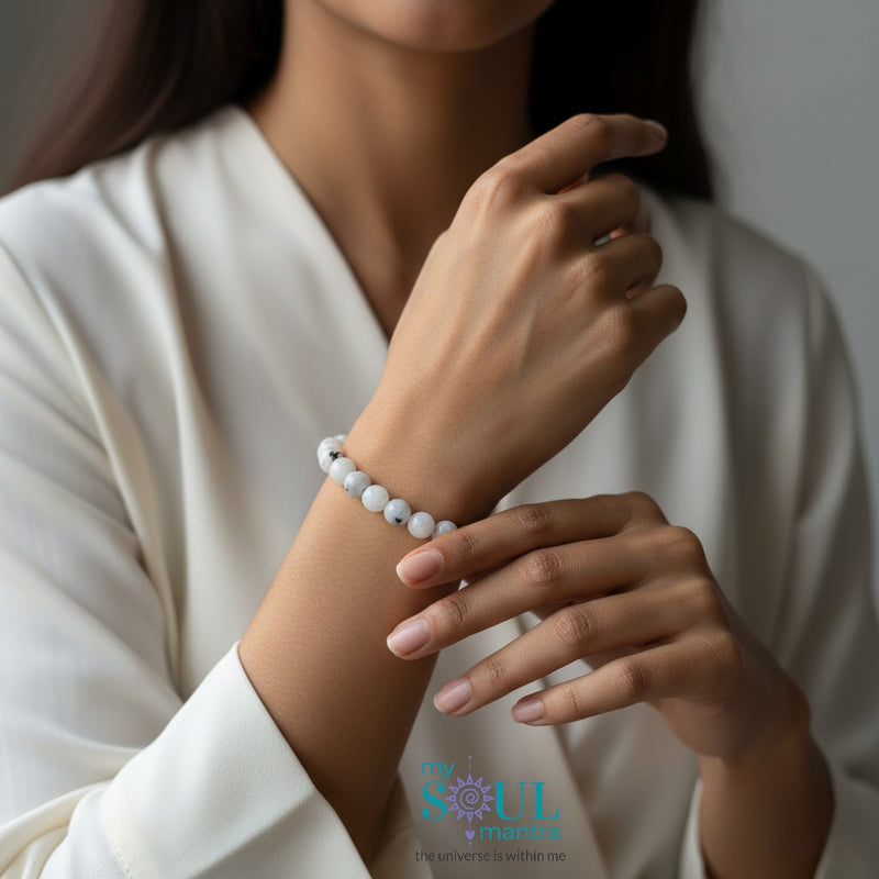 Rainbow Moonstone Bracelet