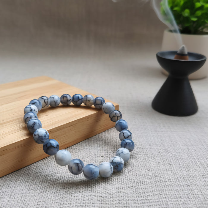 Dragon Vein Agate Bracelet