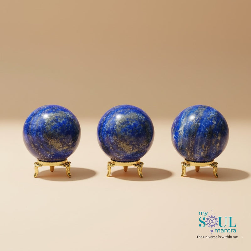 Lapis Lazuli Crystal Ball Sphere