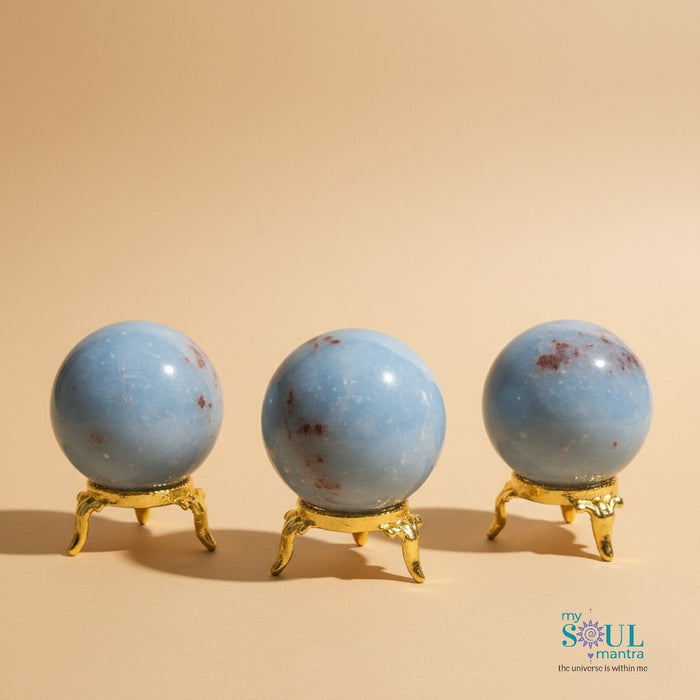 Angelite Crystal Ball Sphere