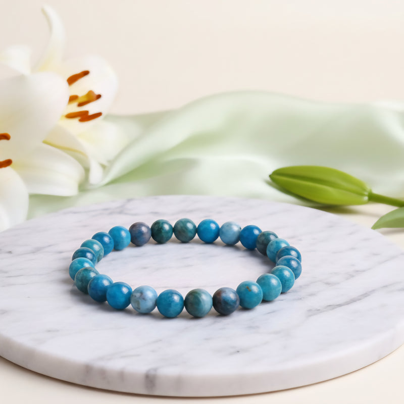 Blue Apatite Bracelet