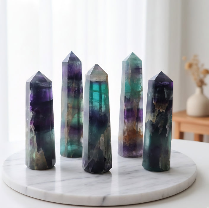 Multi Fluorite Wand / Tower