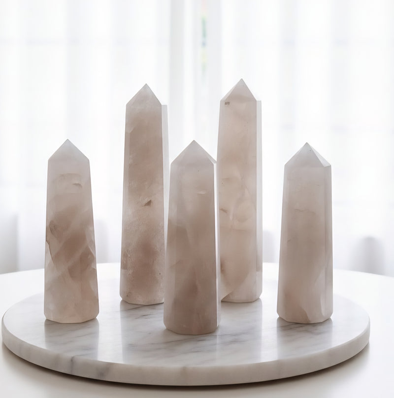 Indian Smoky Quartz Wand / Tower