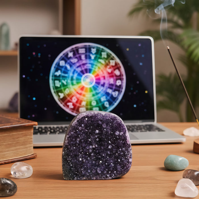 Amethyst Standing  Cluster from Uruguay (AAA)