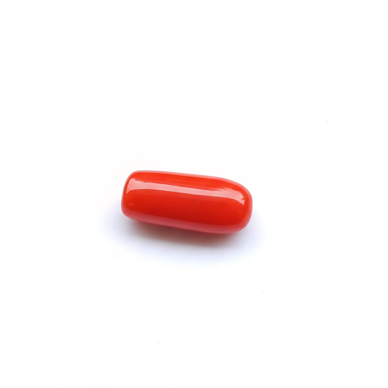 Red Coral (Moonga) Semi-Precious Gemstone-5.43 Carat