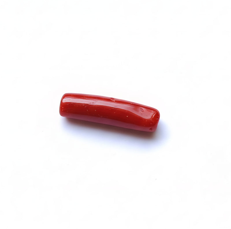 Red Coral (Moonga) Semi-Precious Gemstone-5.40 Carat