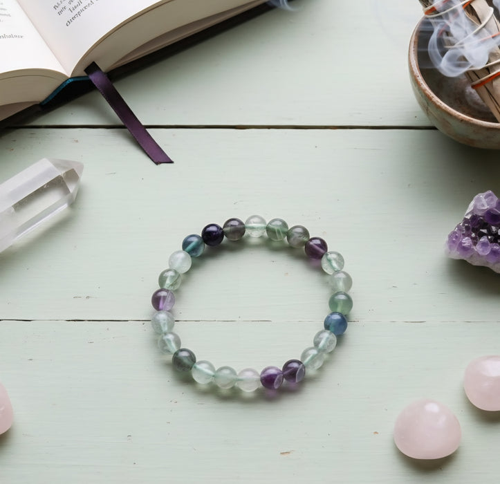 Multi Fluorite Bracelet