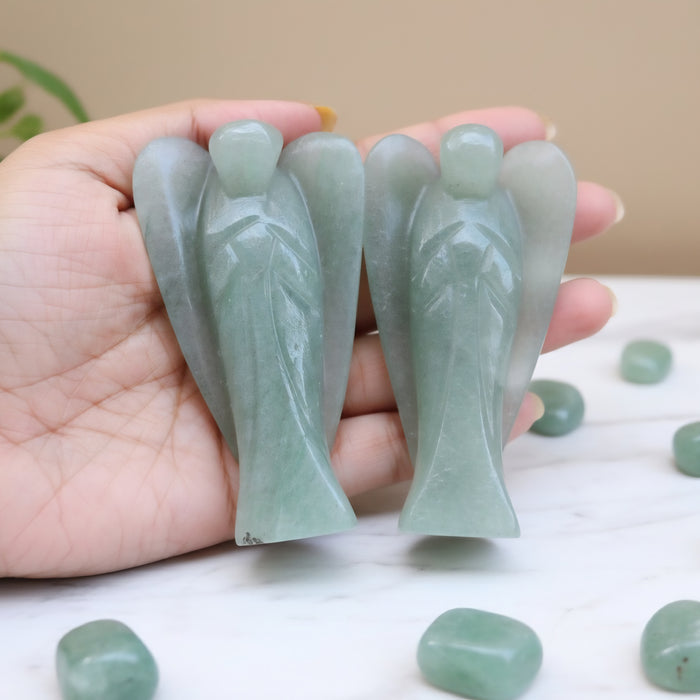 Green Aventurine Angel