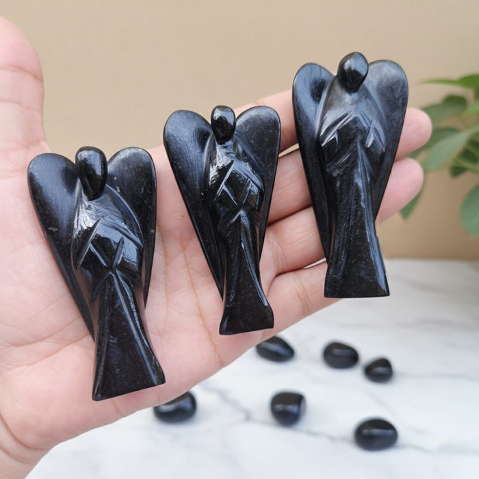 Black Tourmaline Angel