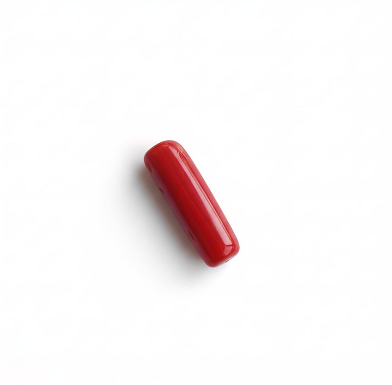 Red Coral (Moonga) Semi-Precious Gemstone-4.03 Carat