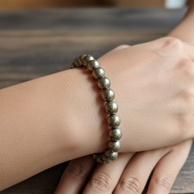 Wealth Shield Duo (Pyrite & Black Obsidian)