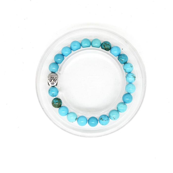 Certified & Energised Turquoise Dyed Bracelet