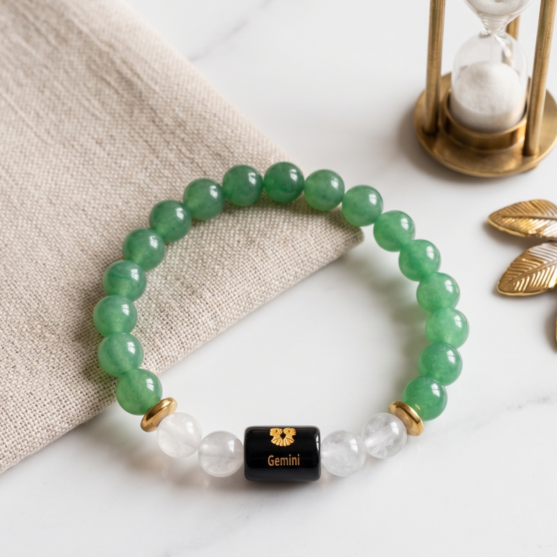 Gemini Zodiac Sign Bracelet
