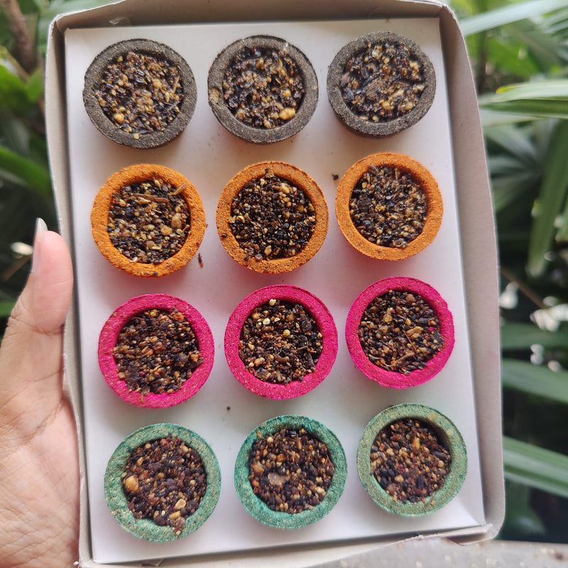 Sambrani Dhoop set of 12 Cups