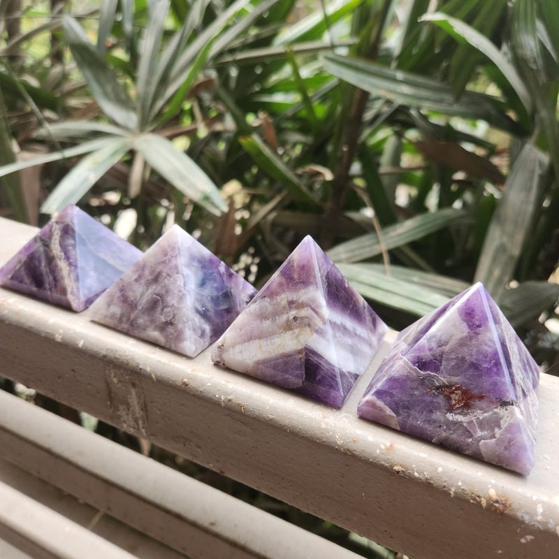 Amethyst Pyramid for Protection, Purification and Spirituality