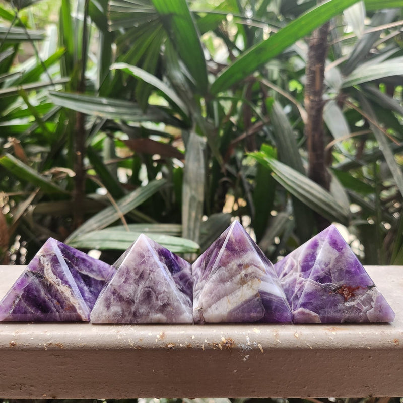 Amethyst Pyramid for Protection, Purification and Spirituality
