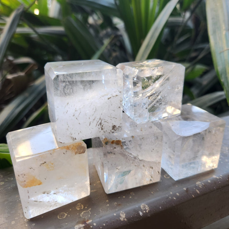 Clear Quartz Crystal Cubes