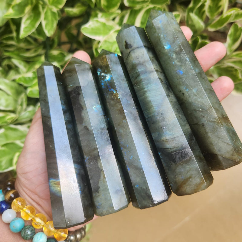 Labradorite Towers for Meditation,Awakening, Intuition, Psychic Ability & Protection