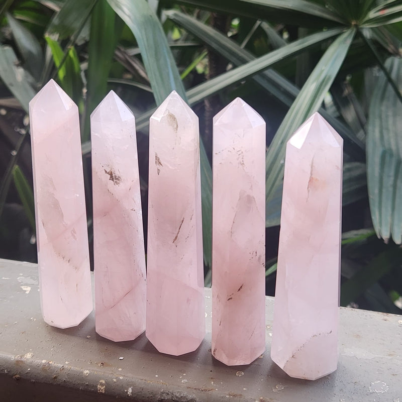 Rose Quartz Wand / Tower