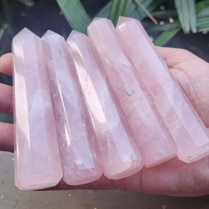 Rose Quartz Wand / Tower