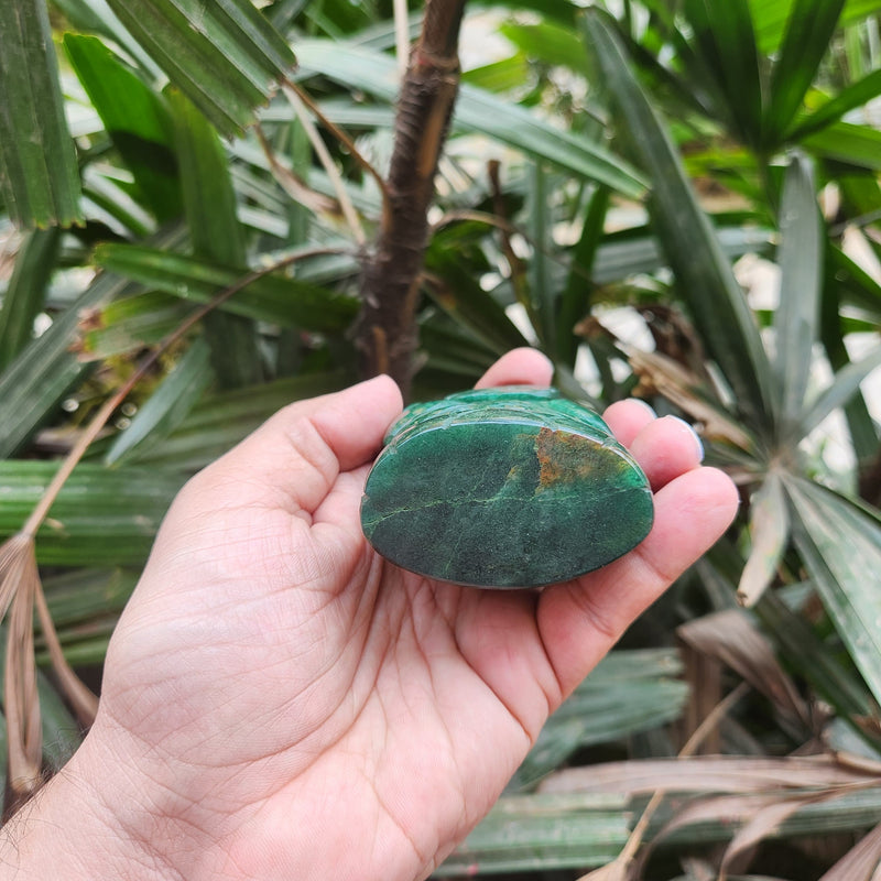 Green Jade Ganesha for Luck & Abundance