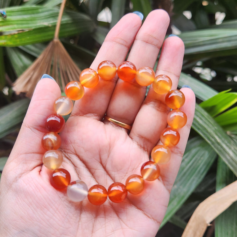 Orange Carnelian Bracelet