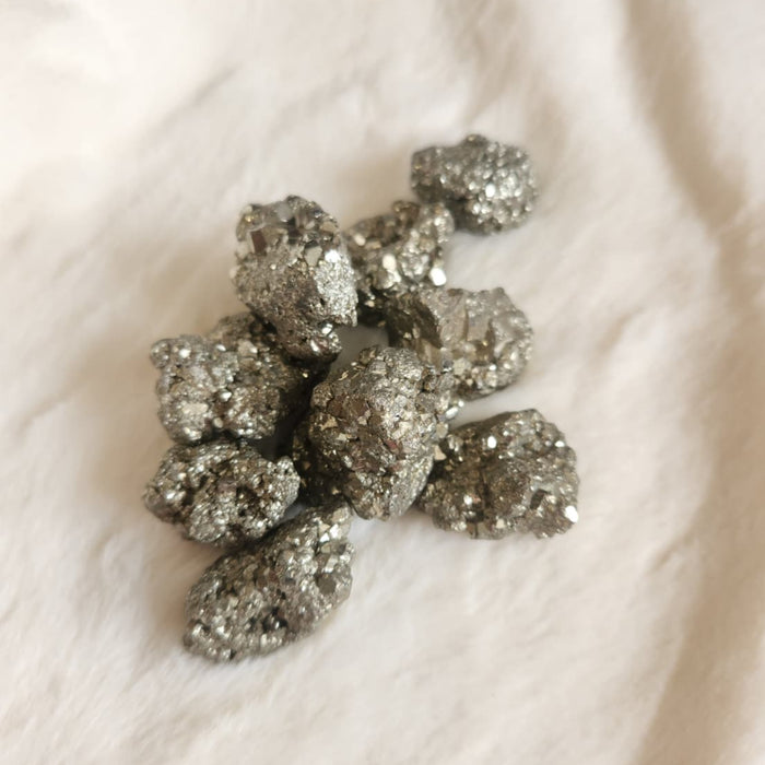 Raw Pyrite Clusters for Prosperity, Wealth and Warding off Negativity