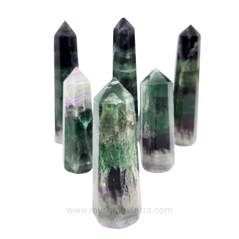 Multi Fluorite Wand / Tower