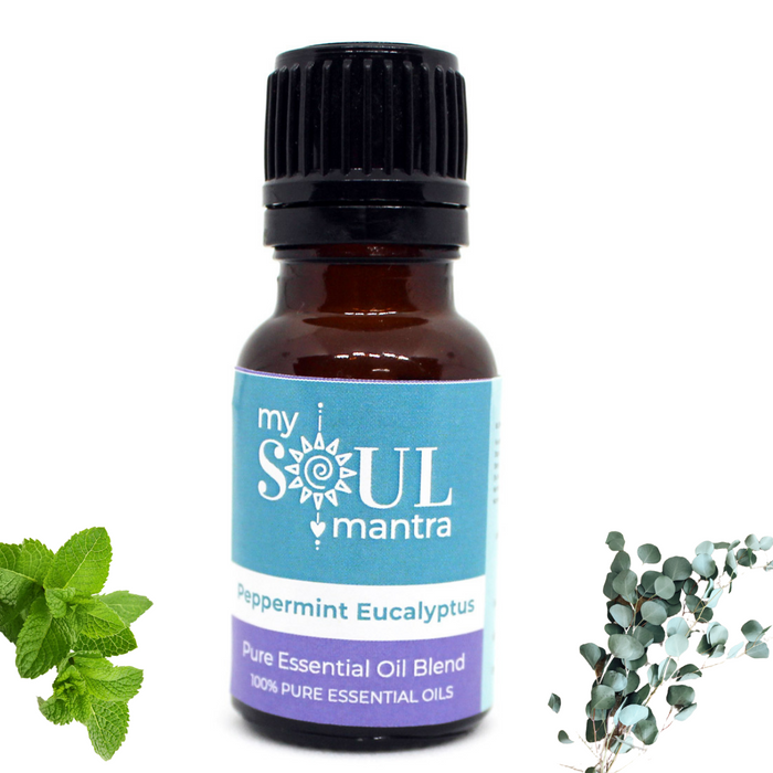100% Pure Peppermint Eucalyptus Essential Oil Blend