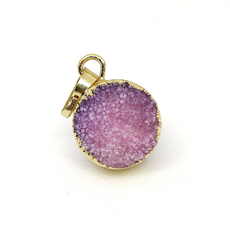 Druzy Pendants