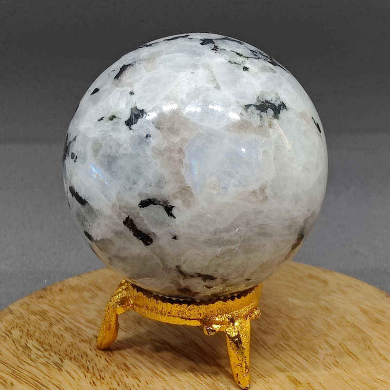 Rainbow Moonstone Crystal Ball Sphere